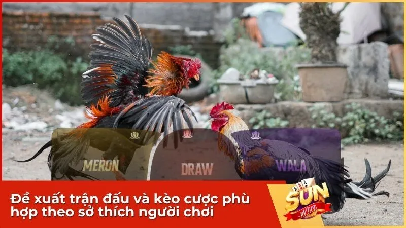 Đề xuất trận đấu và kèo cược phù hợp theo sở thích người chơi