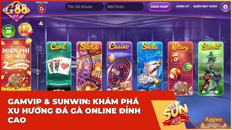 gamvip va sunwin - GAMVIP & Sunwin: Khám Phá Xu Hướng Đá Gà Online Đỉnh Cao